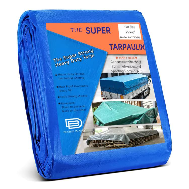 PE Tarpaulin Sheet Multi-Propositum Medium Pondus IMPERVIUS Gravis Officium Windproof PE tarpaulin