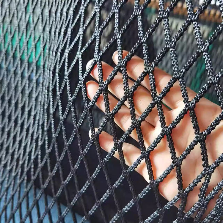 Morbi Field Fence Net Polyester PP HDPE Fortis Tear Resistant Knotless Sport Net cum 4.5x4.5cm Mesh